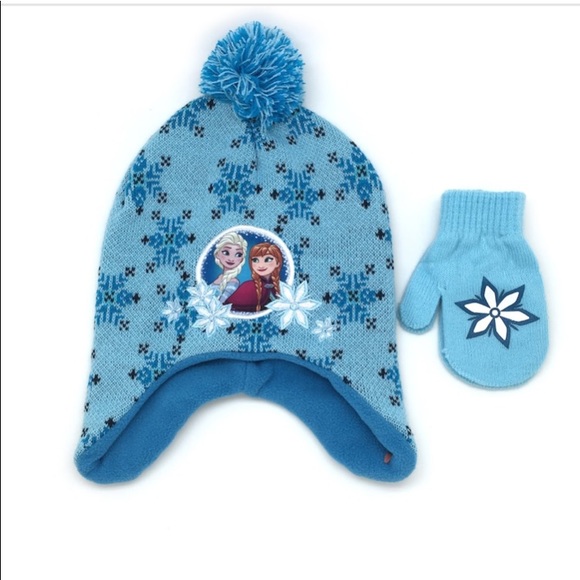 Boys/' Toddlers Beanie//Mittens 2-Piece Set Disney Mickey Mouse NWT